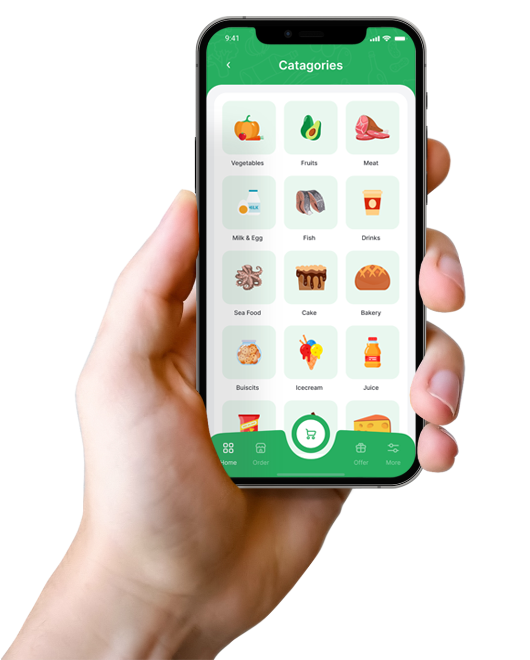 Grocery Delivery App development