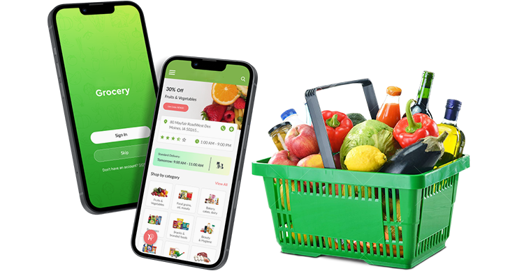 On Demand Grocery Delivery App development
